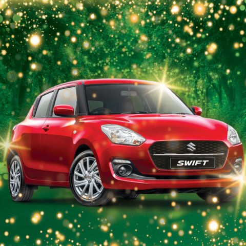 Win a Suzuki Swift Hyrbrid